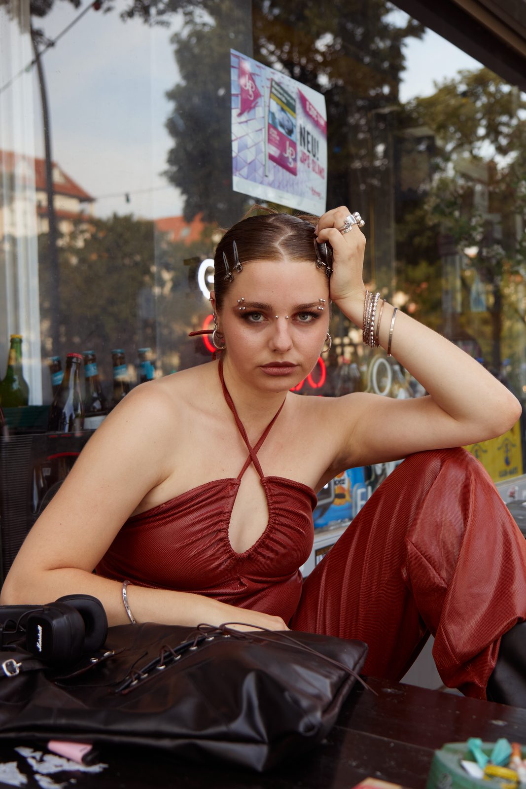 Leather Two Piece
